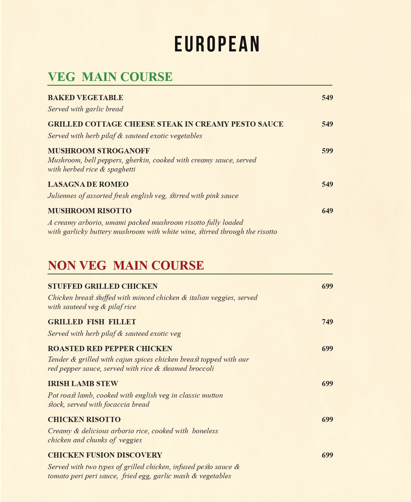 menu page 1